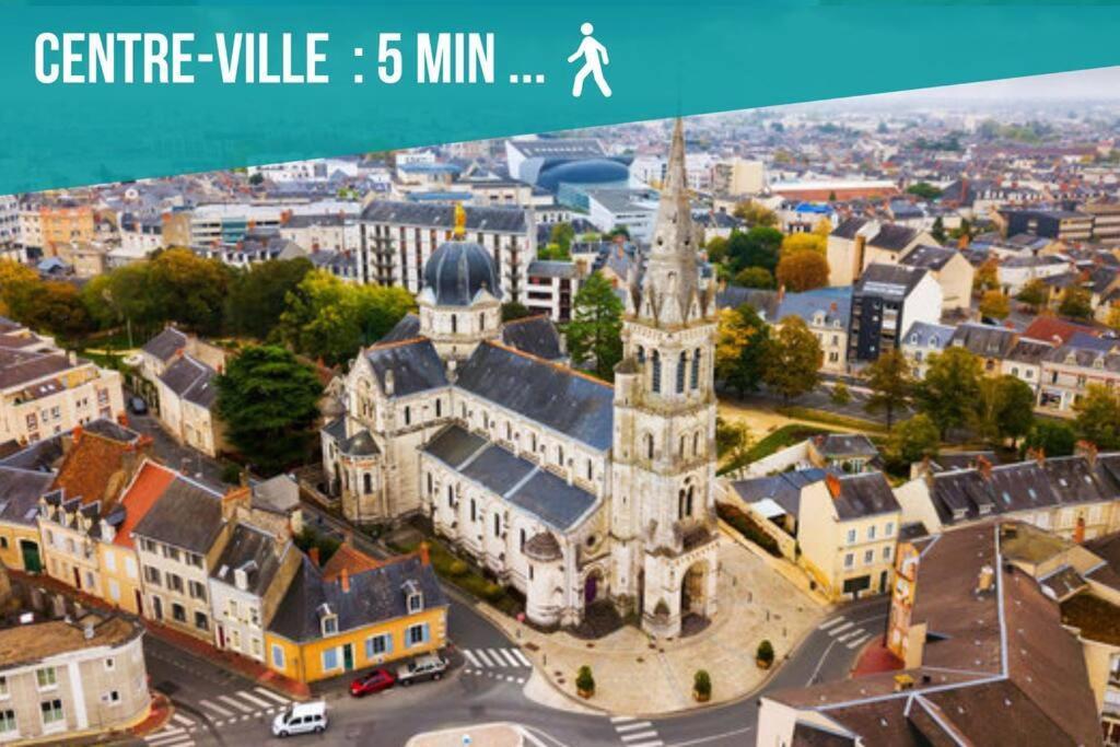 Le Petit Faubourg • Fibre • Proche Centre-Ville Châteauroux Zewnętrze zdjęcie